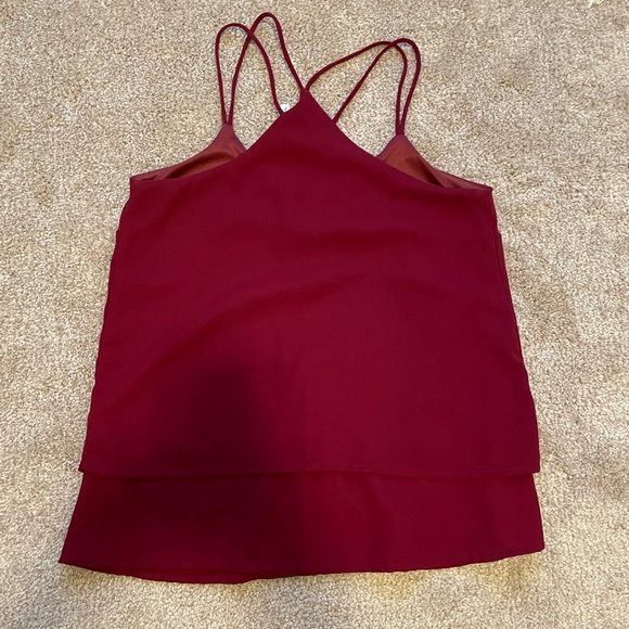 Red Tank Top Size S - Picture 3 of 3